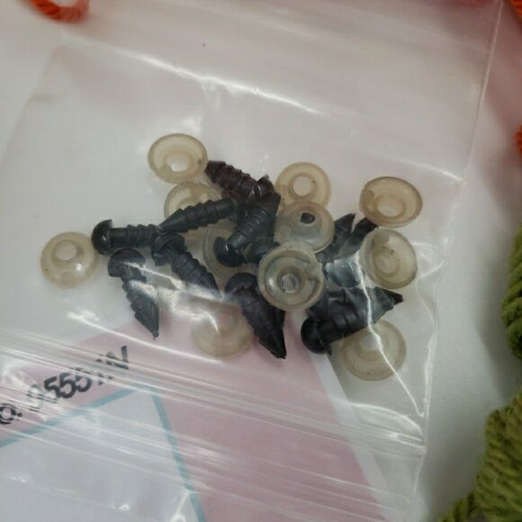 Christmas Crochet Kit Stocking Stuffers Yarn Baubles Gnome Reindeer Ornament SEE - Picture 7 of 16